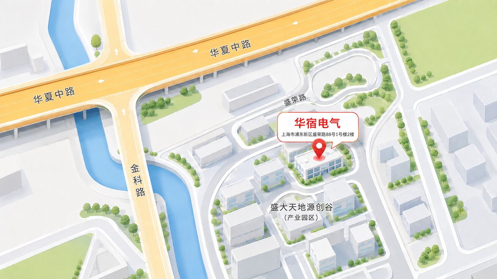 公司位置地图